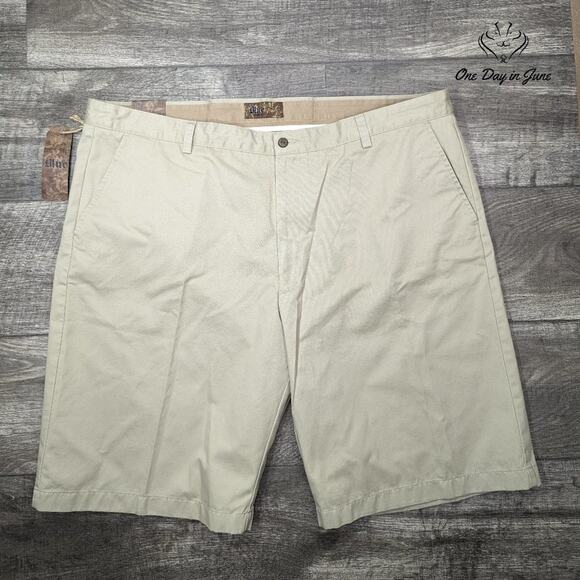 Blue Pronto Uomo Flat Front Shorts Size 44 - Picture 1 of 6